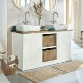 Szafki łazienkowe - Podwójna szafka łazienkowa Océano - miniaturka - grafika 1