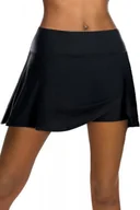 Stroje kąpielowe - Self Skirt7 D98SZ 19 czarne figi kąpielowe - miniaturka - grafika 1