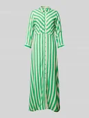 Sukienki - Długa sukienka z listwą guzikową na całej długości model ‘SAVANNA’ - miniaturka - grafika 1