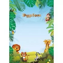 Dyplom PRZYJACIELE na Różne Okazje A4 170g - Papier do drukarek - miniaturka - grafika 1