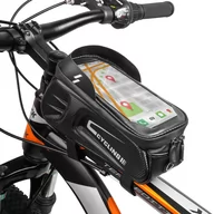 Sakwy rowerowe - Torba Rowerowa na Ramę Sawka Etui na Telefon Rower - miniaturka - grafika 1