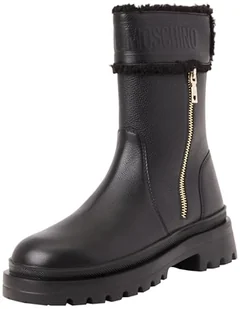 Love Moschino Ja24245g0lic600a, Botki Damskie, Czarny, 38.5 EU - Botki damskie - miniaturka - grafika 1