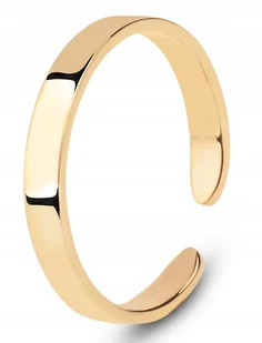 ZŁOTY KLASYCZNY PIERŚCIONEK MEZZO APERTO 585 - Pierścionki - miniaturka - grafika 1