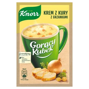 Knorr Krem z kury z grzankami - Dania w proszku - miniaturka - grafika 1