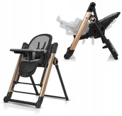 Krzesełka do karmienia - Cavoe Dada Elektryczna huśtawka krzesełko do karmienia / Meteorite - miniaturka - grafika 1