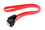 Czytniki kart pamięci - APTEL Kabel kątowy sata III 40 CM AK121D - miniaturka - grafika 1