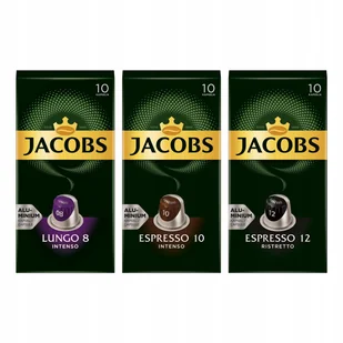 Kapsułki do Nespresso Jacobs lungo 8, Espresso 10 i 12 30 szt. - Kawa w kapsułkach i saszetkach - miniaturka - grafika 1