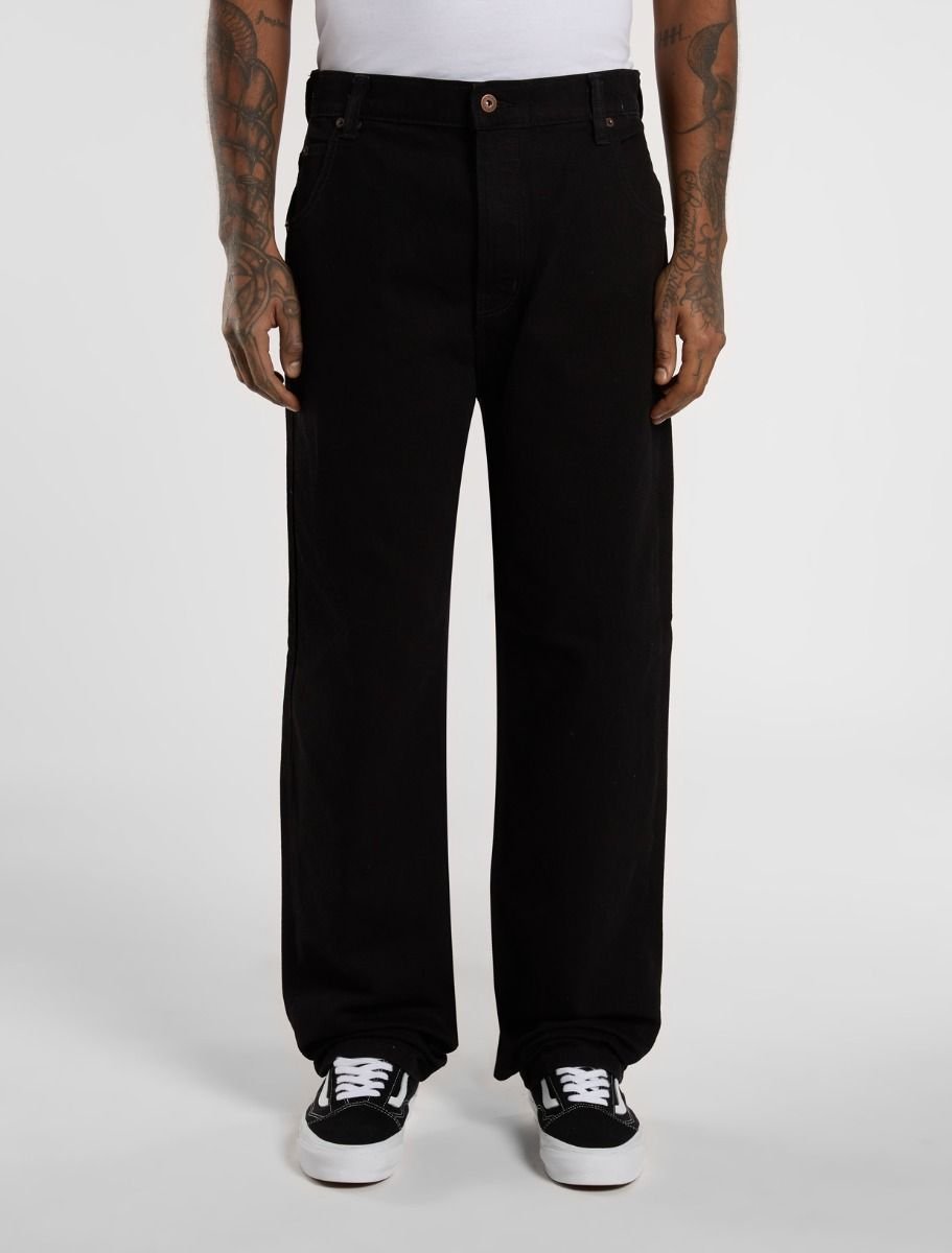 jeansy męskie dickies thomasville - dk0a4xykrbk1 rinsed czarny