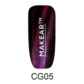 Lakiery hybrydowe - Makear GC05 Galaxy Cat Eye Makear lakier hybrydowy 8 ml 3194-uniw - miniaturka - grafika 1