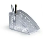 Przyborniki na biurko - Durable Przybornik na długopisy Trend ażurowy transparentny 1701627400 - miniaturka - grafika 1