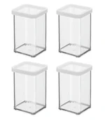 Pojemniki kuchenne - Zestaw 4 pojemników na żywność 1 L LOFT ROTHO - miniaturka - grafika 1