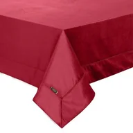 Obrusy i serwetki - Obrus EUROFIRANY Premium Velvet 145 x 180 cm Bordowy - miniaturka - grafika 1