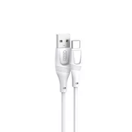 Kable USB - XO KABEL NB238 USB/USB-C 2A 3m biały - miniaturka - grafika 1