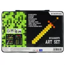 Zestaw artystyczny 68 elementów Pixel game - Starpak - Przybory szkolne - miniaturka - grafika 2