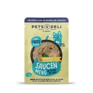 Mokra karma dla kotów - Mokra karma dla kota dorosłego Menu w sosie Filet z kurczaka z cukinią 12x70 g - miniaturka - grafika 1