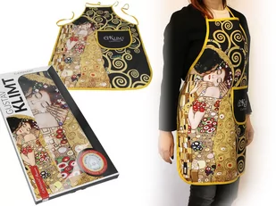 Fartuszek kuchenny - G. Klimt, Pocałunek, Drzewo życia (CARMANI) - Fartuchy i rękawice kuchenne - miniaturka - grafika 1