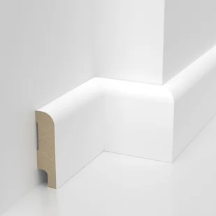 Listwa przypodłogowa mdf lakierowana Solo S 60x16 - Listwy przypodłogowe - miniaturka - grafika 5