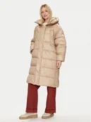 Kurtki damskie - REPLAY Kurtka zimowa W7800.000.84198 Brązowy Oversize - miniaturka - grafika 1