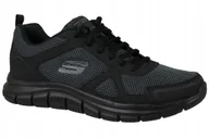 Buty sportowe męskie - Męskie Buty sportowe Skechers Track czarne r. 42 - miniaturka - grafika 1