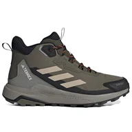 Buty trekkingowe męskie - Buty adidas Terrex Anylander Mid Rain.Rdy Hiking ID0897 - szare - miniaturka - grafika 1