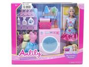 Lalki dla dziewczynek - Lalka z pralką 541986 ADAR - miniaturka - grafika 1