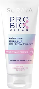 Soraya Probio Clean Probiotyczna emulsja do mycia twarzy do cery suchej i wrażliwej 150ml - Pozostałe kosmetyki do pielęgnacji twarzy - miniaturka - grafika 1