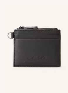 Etui na dokumenty i karty - Calvin Klein Etui Na Karty Z Kieszenią Na Monety schwarz - grafika 1