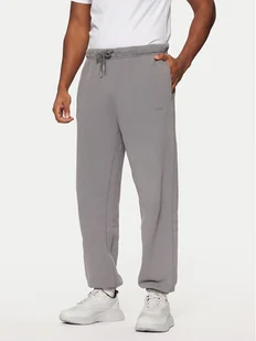 HUGO Spodnie dresowe Dopee 50540938 Szary Regular Fit - Spodnie sportowe męskie - miniaturka - grafika 1