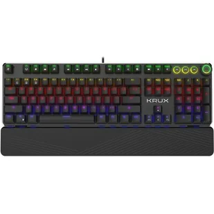Krux Crato Pro RGB Outemu Brown KRX0085 - Klawiatury - miniaturka - grafika 1