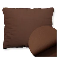 Poszewki na poduszki - Poszewka Bawełna 50 x 60 Jednolita Ola Brąz Brązowa - miniaturka - grafika 1