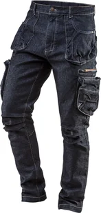 Neo Spodnie robocze 5-kieszeniowe DENIM, rozmiar XXXL - Odzież robocza - miniaturka - grafika 1