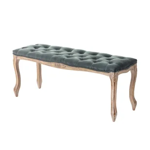 Dekoria Ławka Isacco blue 114x38x46cm 114x38x46cm 006-558 - Ławki do przedpokoju - miniaturka - grafika 2