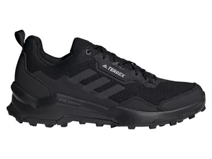 adidas Męskie półbuty trekkingowe Terrex Ax4, czarny - Negbás Carbon Gricua - 47 1/3 EU - Buty trekkingowe męskie - miniaturka - grafika 1