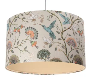 Kremowa lampa wisząca z dużym abażurem - 21X S385 G0-G56 - Lampy stojące Kremowa lampa wisząca z dużym abażurem - 21X S385 G0-G56 - Lampy stojące - miniaturka - grafika 1