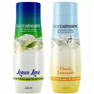Sodastream Zestaw syropów Lemon Lime Lemonade - Syropy i koncentraty owocowe - miniaturka - grafika 1