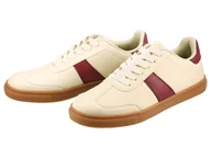 Sneakersy damskie - esmara® Buty sneakersy damskie (kremowy / czerwony, 36) - miniaturka - grafika 1