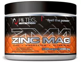 Hi-Tec Nutrition ZMA 120caps - Boostery testosteronu - miniaturka - grafika 1