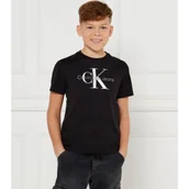 Koszulki dla chłopców - Calvin Klein Jeans T-shirt | Regular Fit - miniaturka - grafika 1