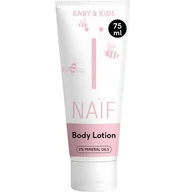 Balsamy i oliwki dla dzieci - Naif Baby & Kids, nawilżające mleczko do ciała dla dzieci i niemowląt od 1 dnia życia, 75 ml - miniaturka - grafika 1