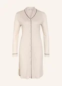 Bielizna nocna - Hanro Koszula Nocna Natural Comfort beige - miniaturka - grafika 1