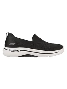 Skechers Slippersy "Go Walk Arch Fit - Delora" w kolorze czarnym - Kapcie damskie - miniaturka - grafika 1