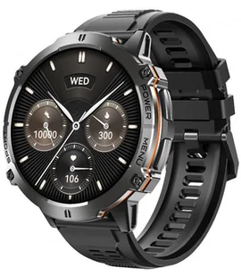 Rubicon RNCF40 SMARUB091 Czarny - Smartwatch - miniaturka - grafika 1