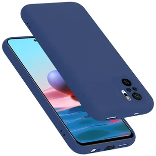 Etui ochronne Cadorabo do Xiaomi RedMi NOTE 10 4G / RedMi NOTE 10S w kolorze niebieskim Etui na telefon komórkowy Pokrowiec TPU Etui - Etui i futerały do telefonów - miniaturka - grafika 1