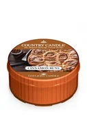 Świece - Śweca zapachowa Daylight COUNTRY CANDLE Cinnamon Buns, 42 g - miniaturka - grafika 1