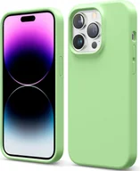 Etui i futerały do telefonów - Etui na telefon komórkowy Apple iPhone 15 Pro Max silikonowe etui ochronne na telefon komórkowy, zielone - miniaturka - grafika 1