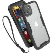Etui i futerały do telefonów - Catalyst Etui wodoszczelne Total Protection iPhone 13, czarno-półprzeźroczyste CATIPHO13BLKM - miniaturka - grafika 1
