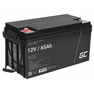 Baterie do zasilaczy awaryjnych UPS - Green Cell Akumulator AGM VRLA 12V 65Ah - miniaturka - grafika 1