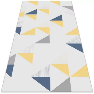 Dywan winylowy Geometryczne trójkąty 120x180 cm - Dywany - miniaturka - grafika 1