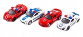 Samochody i pojazdy dla dzieci - Policja Auto Z Napędem Dźwięki Syren Różne Kolory - miniaturka - grafika 1