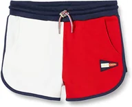 Spodenki damskie - Spodenki dziewczęce Tommy Hilfiger Color Block dresowe-128 - miniaturka - grafika 1